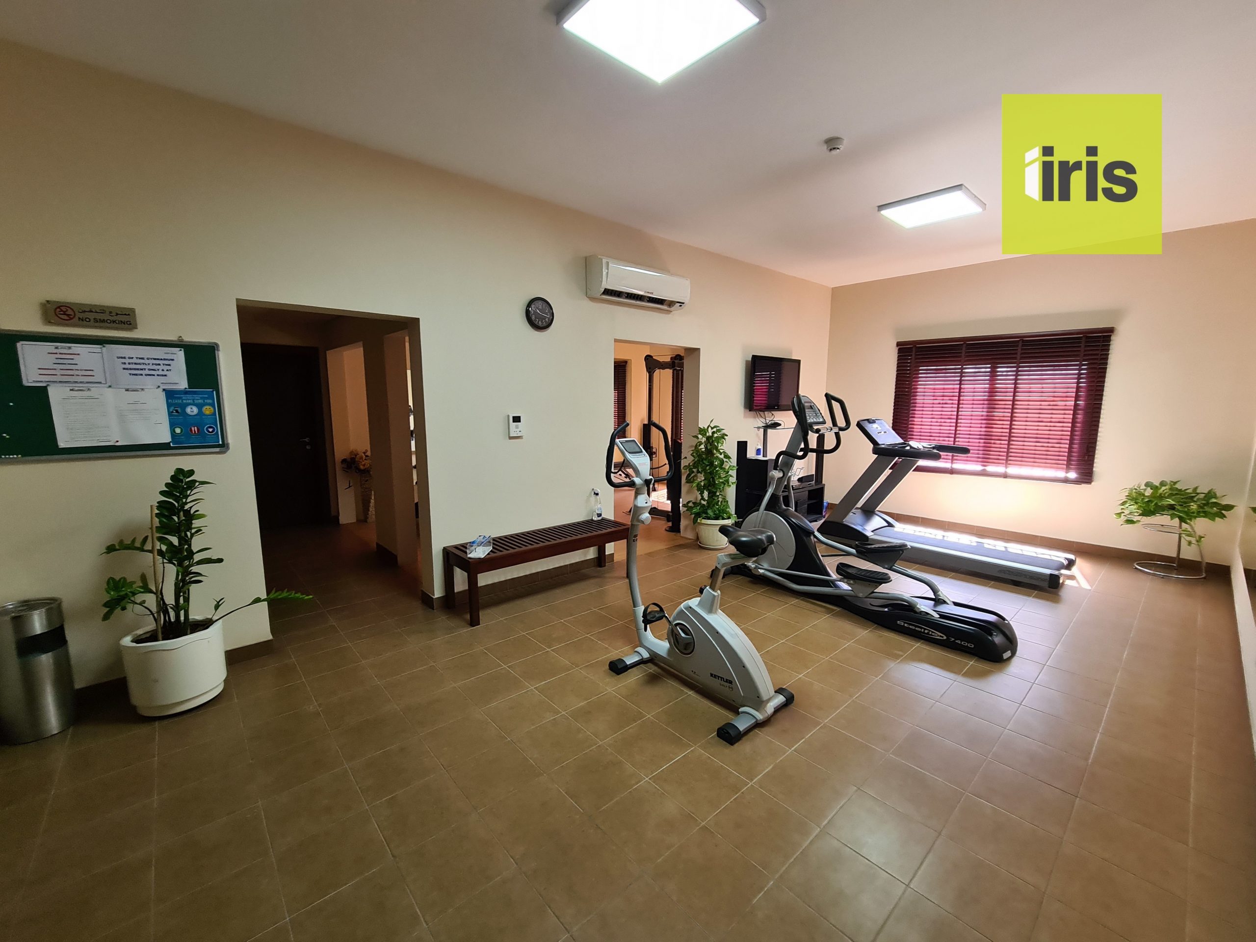 All Inclusive Gym Kitchen appliances IRIS Property Management W.L.L